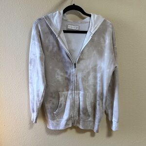 Abercrombie Kids Cream Fleece Jacket size 15/16